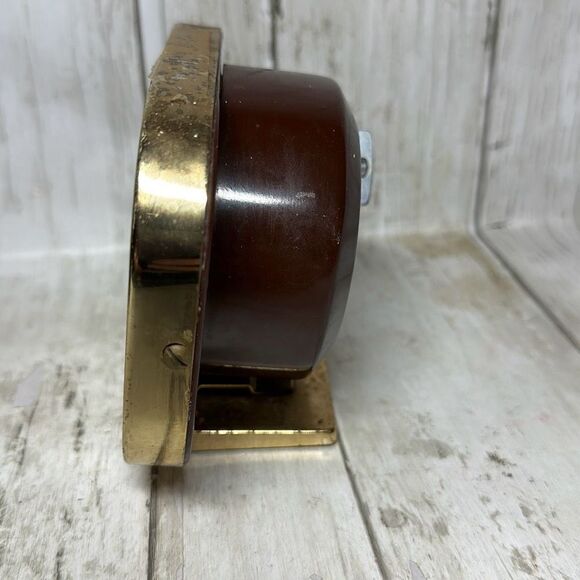 Vintage Luxury Alarm Clock Manual Winding Mechanical Clock WORKS - Picture 4 of 8